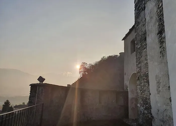 Appartement Casa Delle Vigne: Giardino, Pergola E Vista Minusio